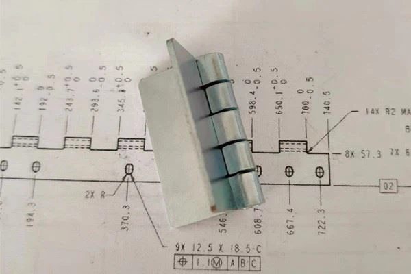 Attic Door Zinc Aluminum Alloy Hinge