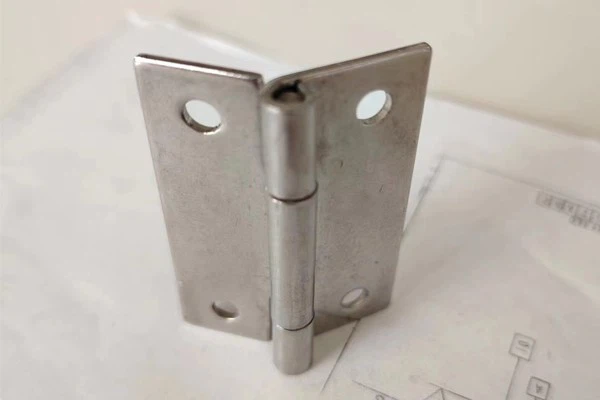 Brushed Stainless Steel Door Hinges