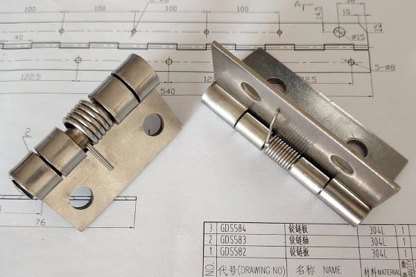 Exterior Self Closing Hinges
