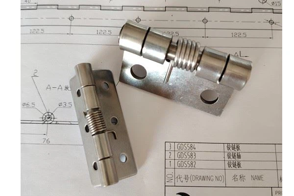 Exterior Self Closing Hinges