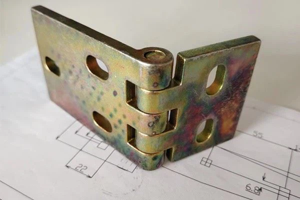Impact-resistant Brass Fixed Hinges