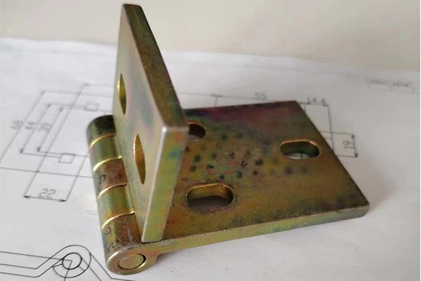 Impact-resistant Brass Fixed Hinges