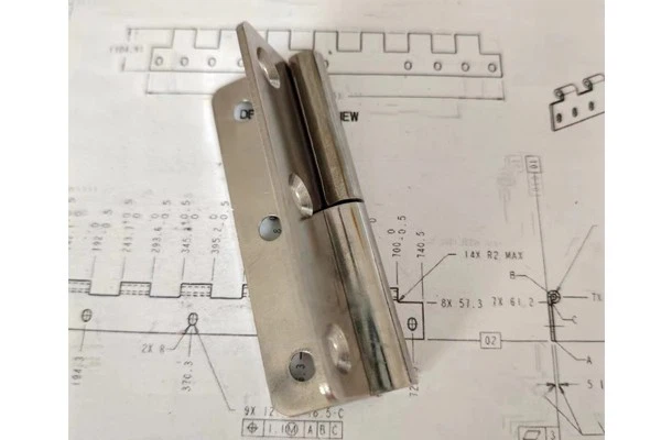 Large Angle Hinges