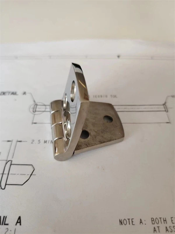 OEM Refrigerator, Oven Damping Stainless Steel Hinges