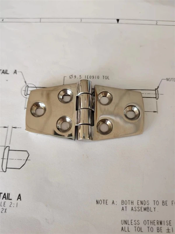 OEM Refrigerator, Oven Damping Stainless Steel Hinges
