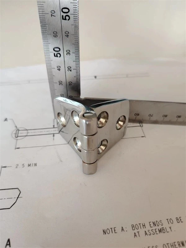 OEM Refrigerator, Oven Damping Stainless Steel Hinges